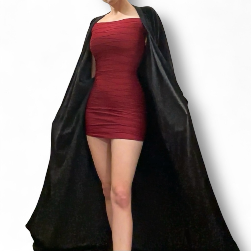 Vintage Zoran Maxi Velvet Cloak